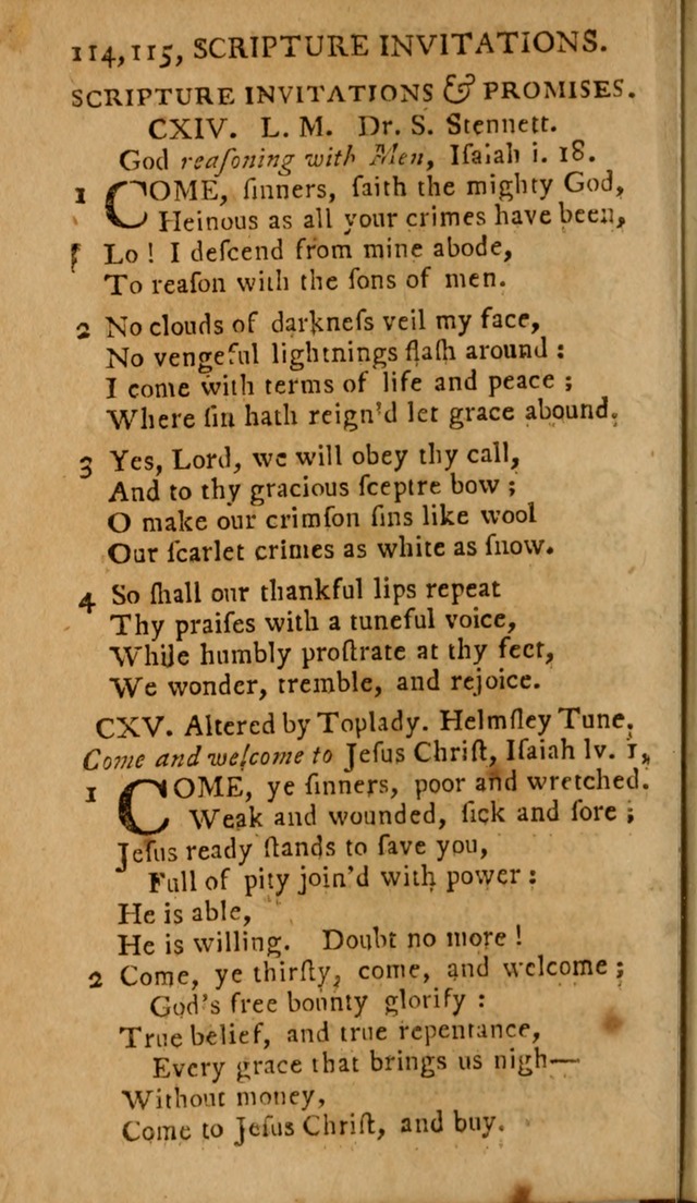 A Selection of Hymns: from the best authors, intended to be an appendix to Dr. Watt