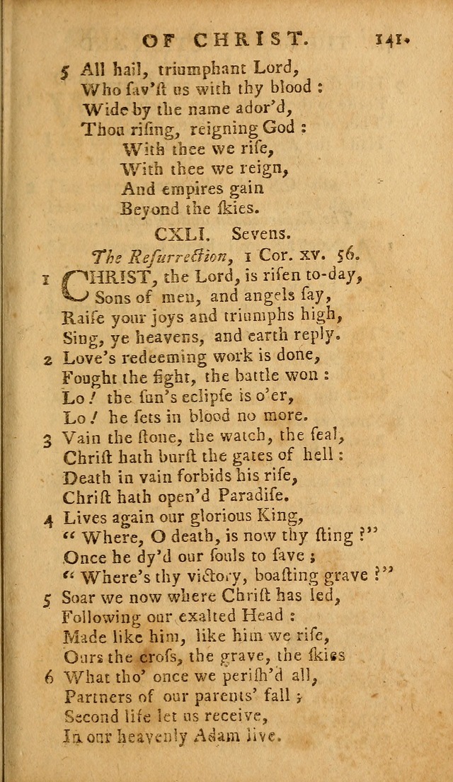 A Selection of Hymns: from the best authors, intended to be an appendix to Dr. Watt