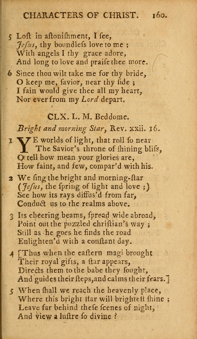 A Selection of Hymns: from the best authors, intended to be an appendix to Dr. Watt