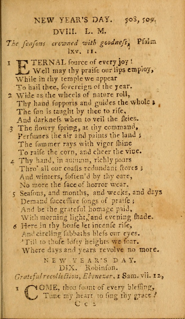 A Selection of Hymns: from the best authors, intended to be an appendix to Dr. Watt