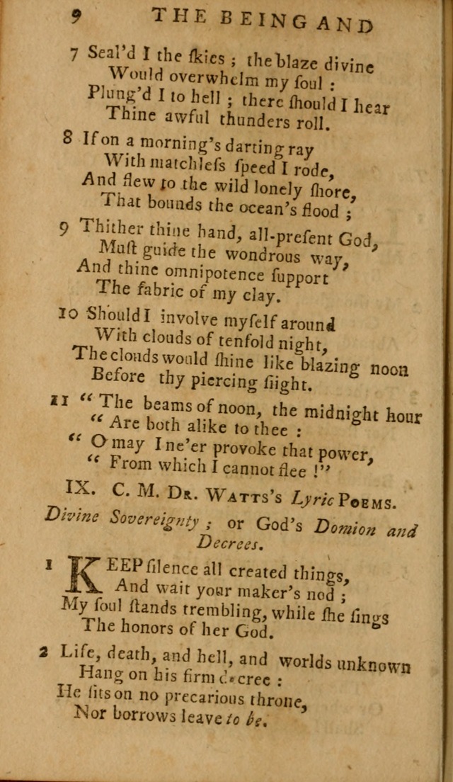 A Selection of Hymns: from the best authors, intended to be an appendix to Dr. Watt