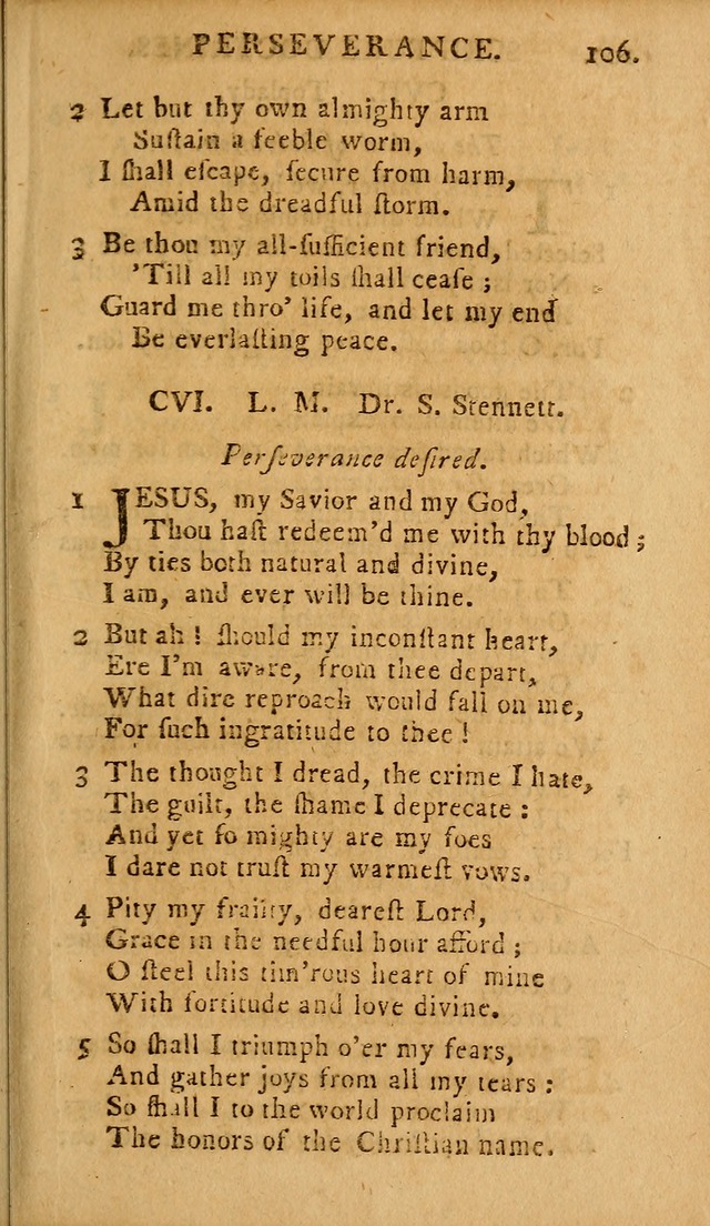 A Selection of Hymns: from the best authors, intended to be an appendix to Dr. Watt