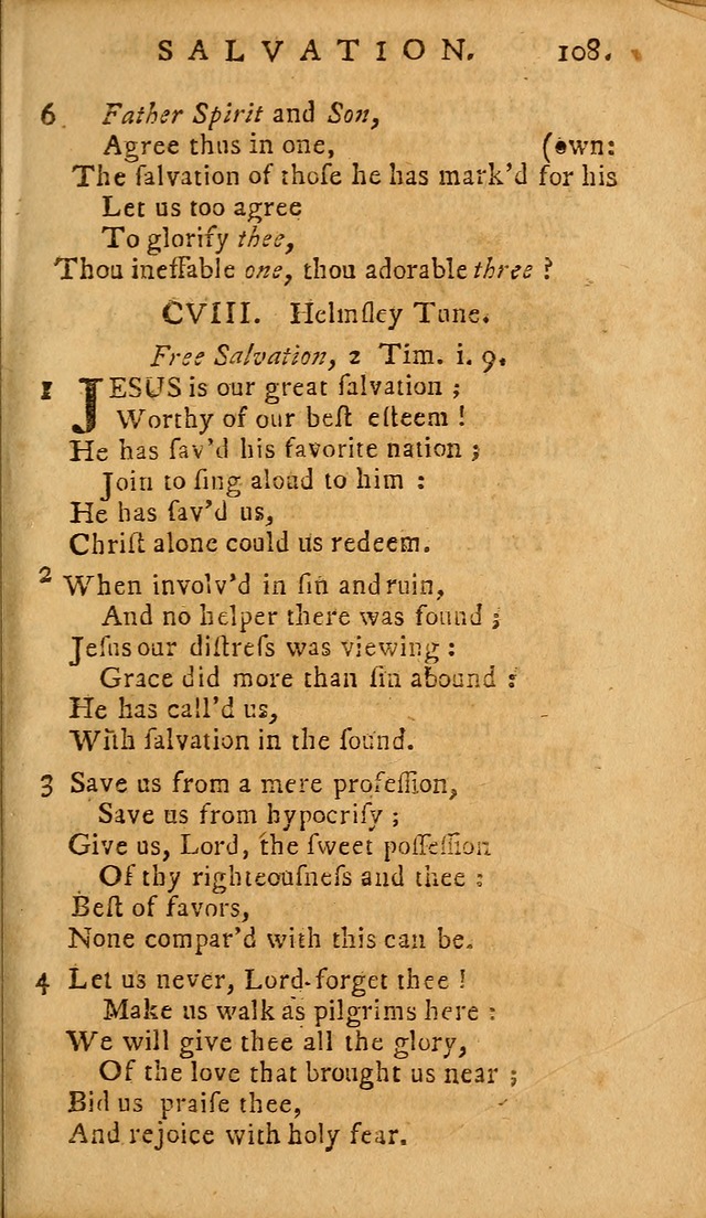 A Selection of Hymns: from the best authors, intended to be an appendix to Dr. Watt