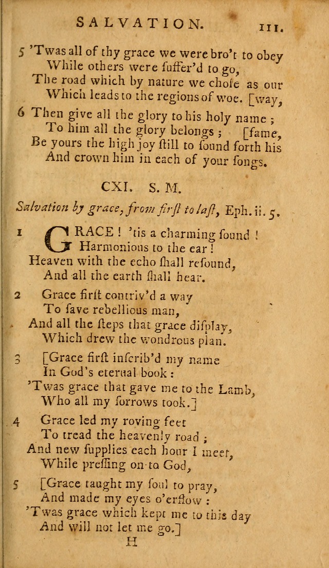 A Selection of Hymns: from the best authors, intended to be an appendix to Dr. Watt