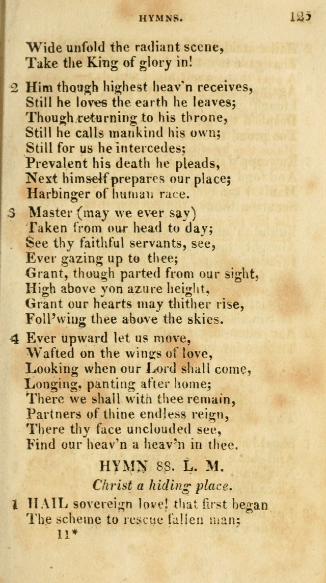 A Selection of Hymns, from the Best Authors page 129