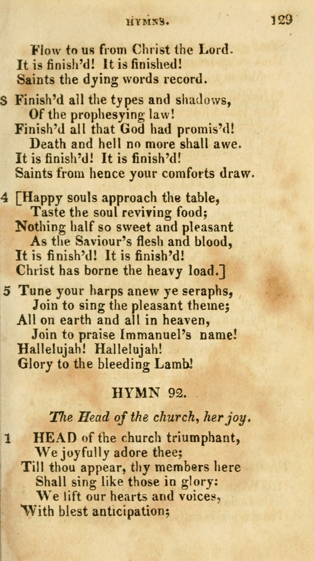 A Selection of Hymns, from the Best Authors page 133