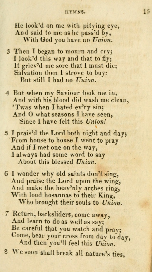 A Selection of Hymns, from the Best Authors page 19