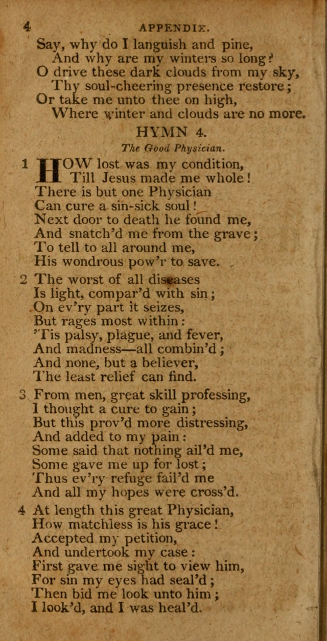 A Selection of Hymns from the Best Authors.: including a great number of originals: intended to be an appendix to Dr. Watts