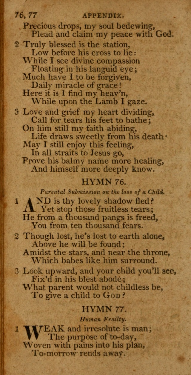A Selection of Hymns from the Best Authors.: including a great number of originals: intended to be an appendix to Dr. Watts