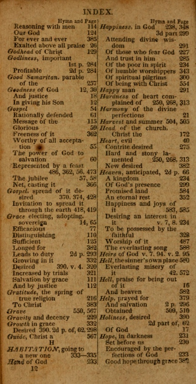 A Selection of Hymns from the Best Authors.: including a great number of originals: intended to be an appendix to Dr. Watts