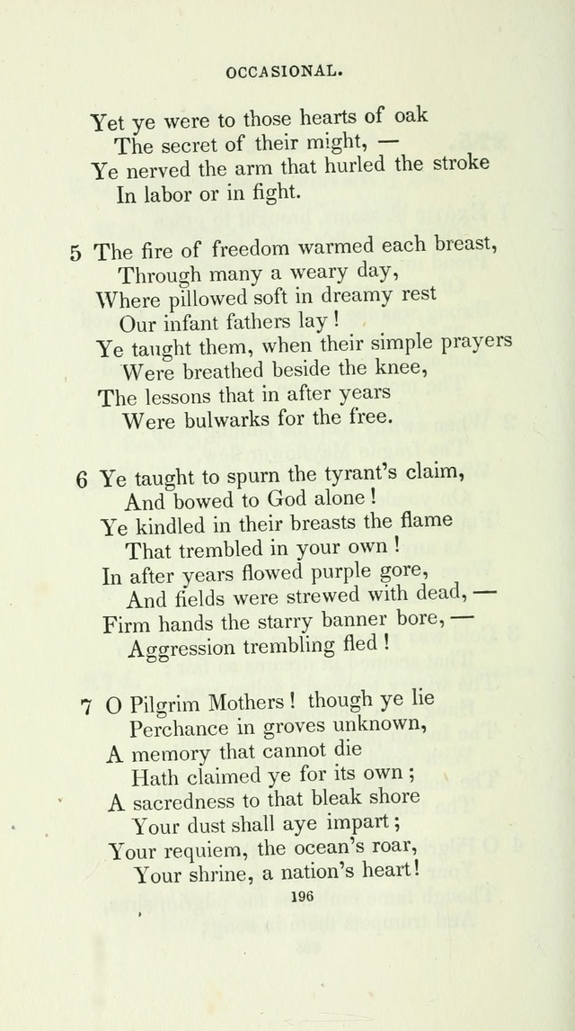 The School Hymn-Book: for normal, high, and grammar schools page 196