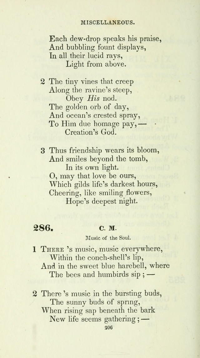 The School Hymn-Book: for normal, high, and grammar schools page 206