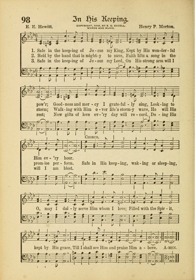 Songs of Hope: for the Church and Sunday School page 100