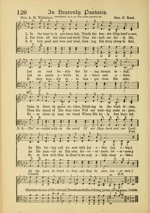 Songs of Hope: for the Church and Sunday School page 122