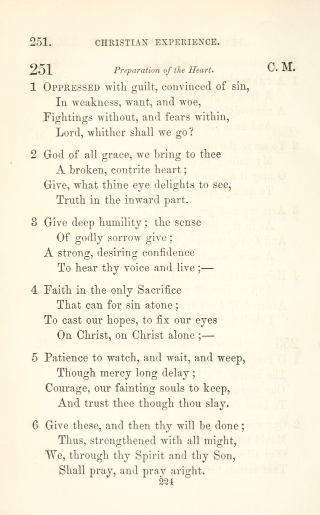 A Selection of Hymns: designed as a supplement to the "psalms and hymns" of the Presbyterian church page 226
