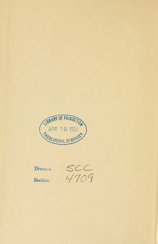 The Sanctuary Hymnal, published by Order of the General Conference of the United Brethren in Christ page ii