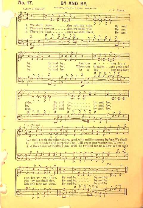 Sing His Praise: for the church, Sunday school and all religious assemblies page 15
