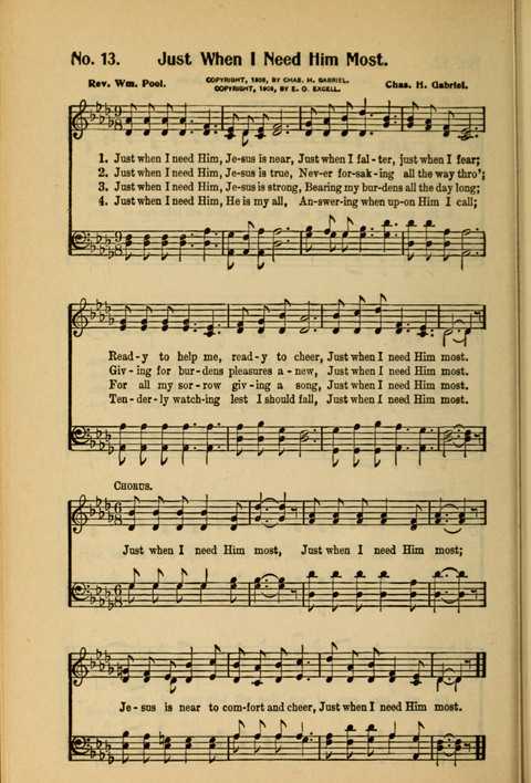 Select Hymns and Psalms: for the Church and Sunday School page 12