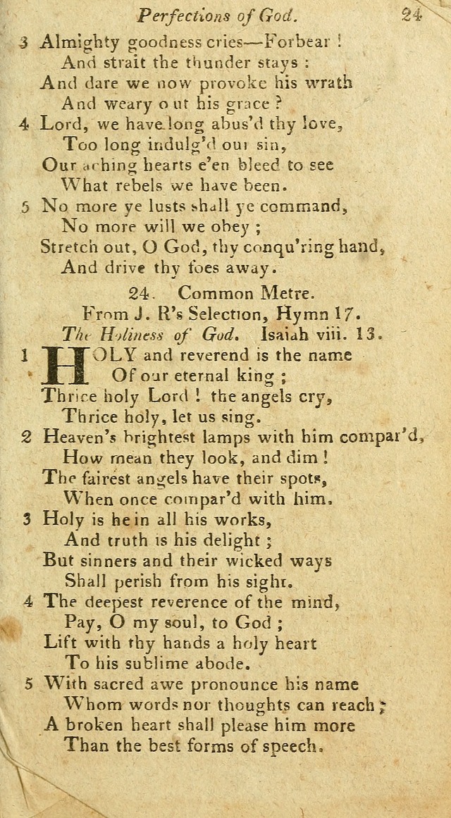 A Selection of Hymns & Psalms: from the most approved authors: principally from Watts & Rippon: together with originals page 41