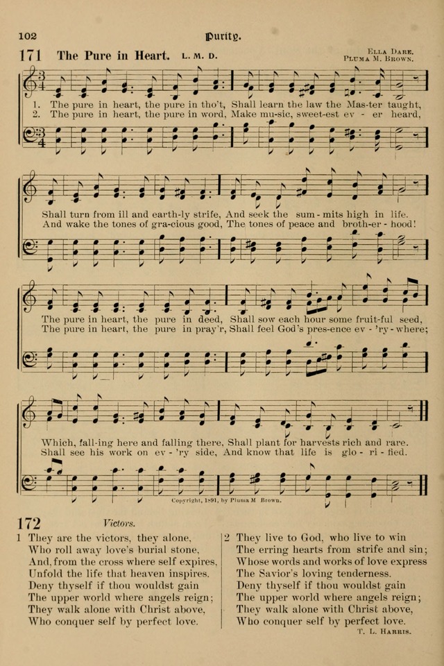Song-Hymnal of Praise and Joy: a selection of spiritual songs, old and new page 103