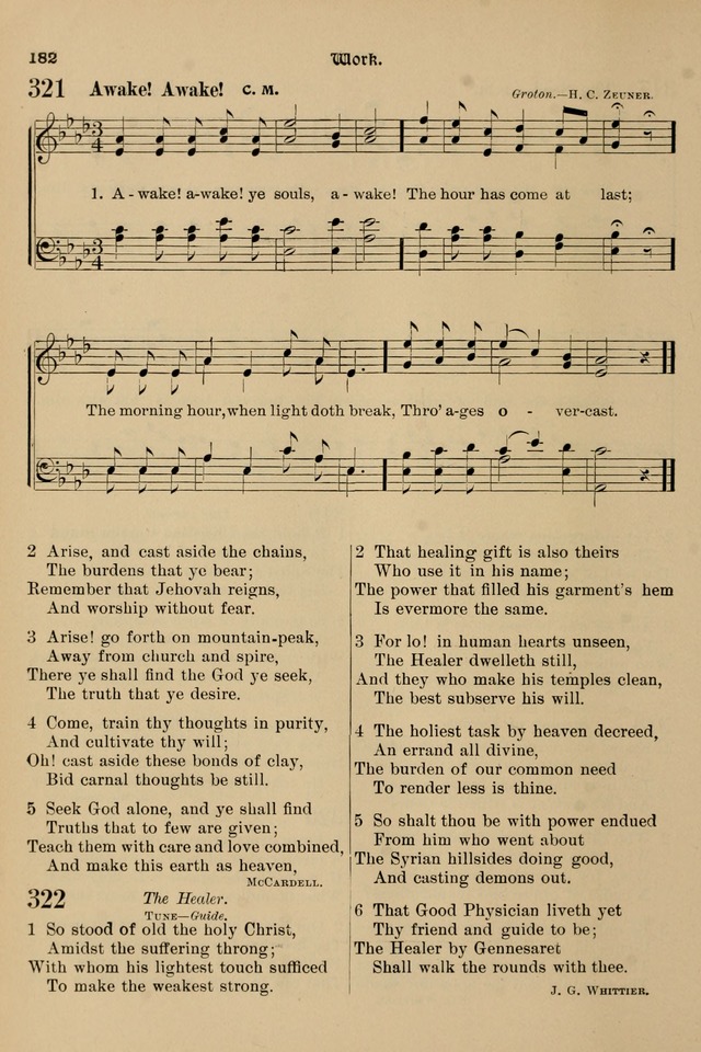 Song-Hymnal of Praise and Joy: a selection of spiritual songs, old and new page 181