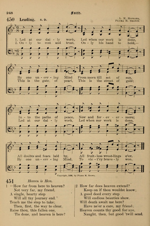 Song-Hymnal of Praise and Joy: a selection of spiritual songs, old and new page 247