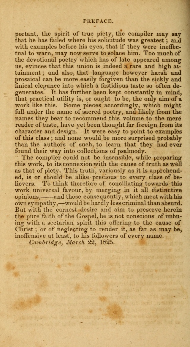 A Selection of Hymns and Psalms, for Social and Private Worship. (11th ed.) page xi