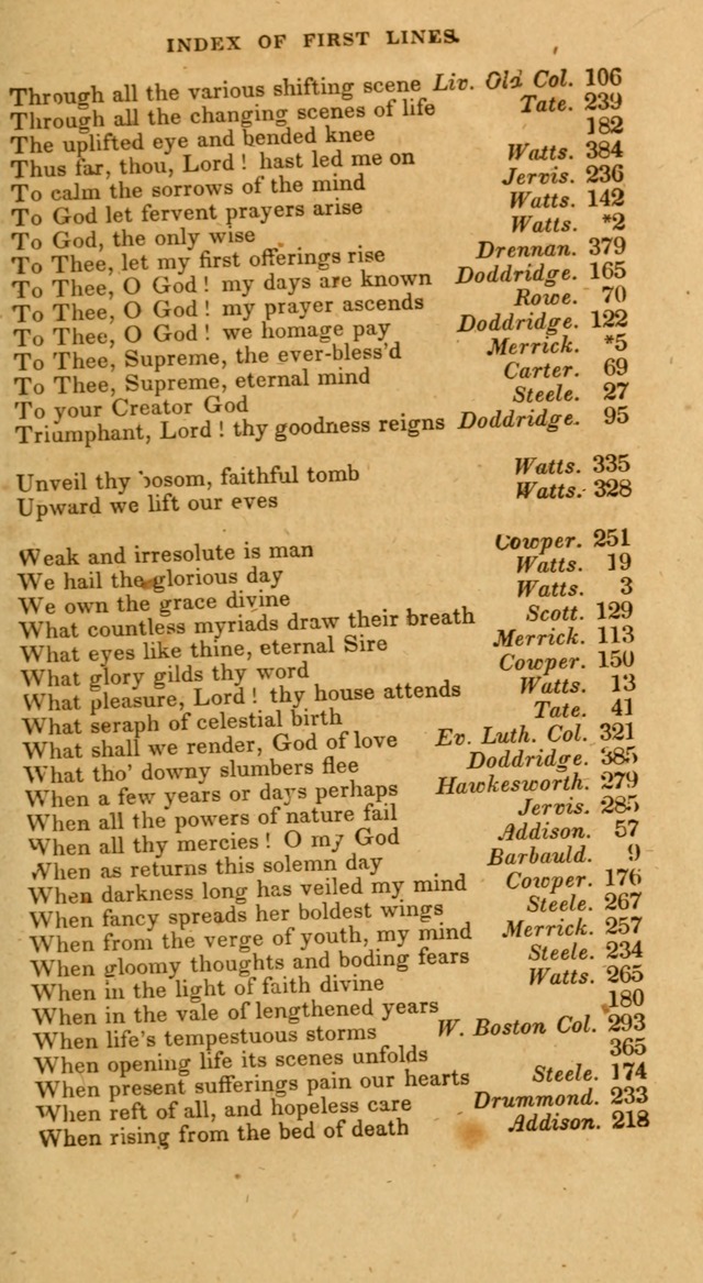 A Selection of Hymns and Psalms, for Social and Private Worship. (11th ed.) page xx
