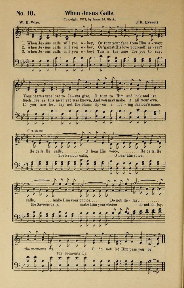 Songs of Help: for the Sunday school, evangelistic and church services page 10