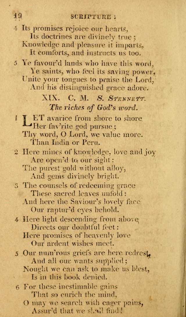 A Selection of Hymns and Spiritual Songs: in two parts, part I. containing the hymns; part II. containing the songs...(3rd ed. corr. and enl. by author) page 15
