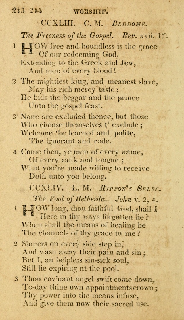 A Selection of Hymns and Spiritual Songs: in two parts, part I. containing the hymns; part II. containing the songs...(3rd ed. corr. and enl. by author) page 181