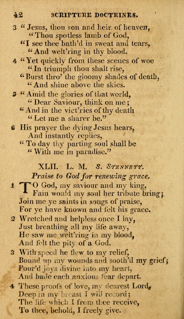 A Selection of Hymns and Spiritual Songs: in two parts, part I. containing the hymns; part II. containing the songs...(3rd ed. corr. and enl. by author) page 31