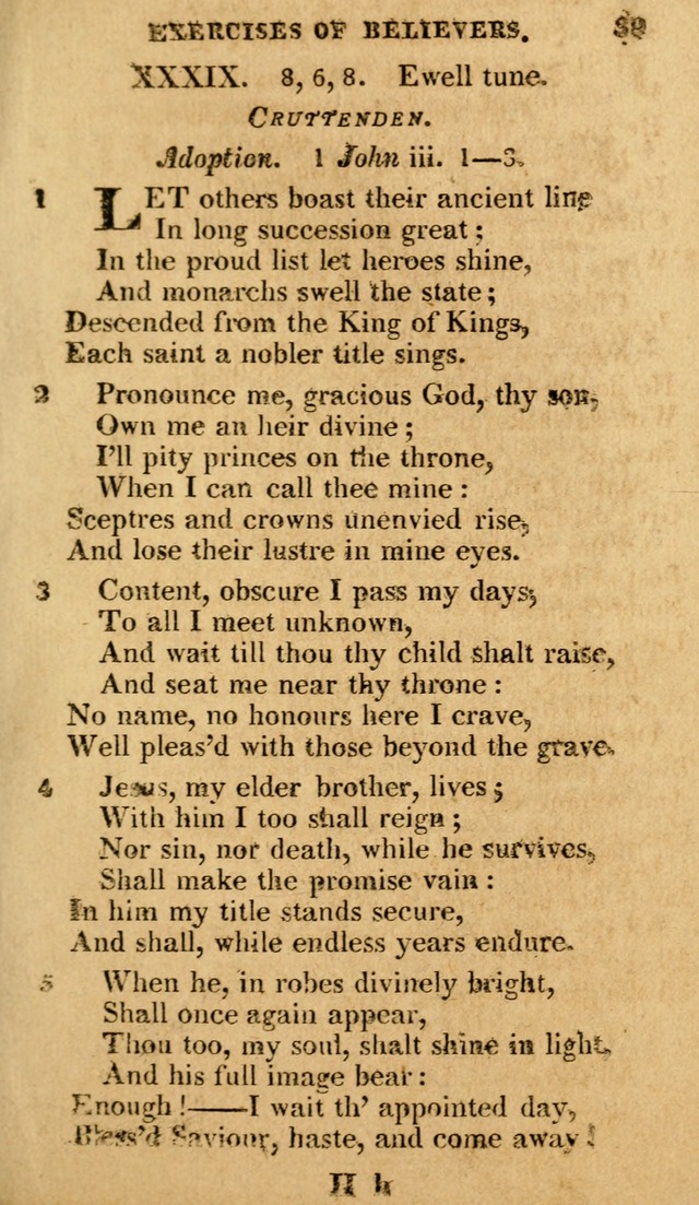 A Selection of Hymns and Spiritual Songs: in two parts, part I. containing the hymns; part II. containing the songs...(3rd ed. corr. and enl. by author) page 358