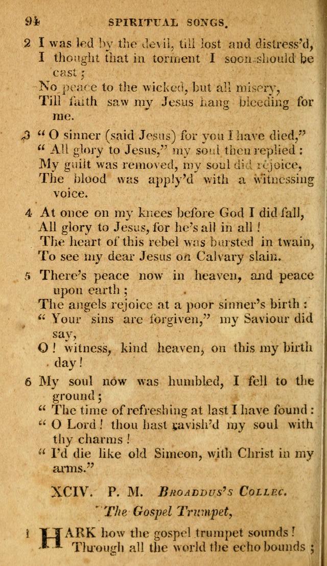 A Selection of Hymns and Spiritual Songs: in two parts, part I. containing the hymns; part II. containing the songs...(3rd ed. corr. and enl. by author) page 415