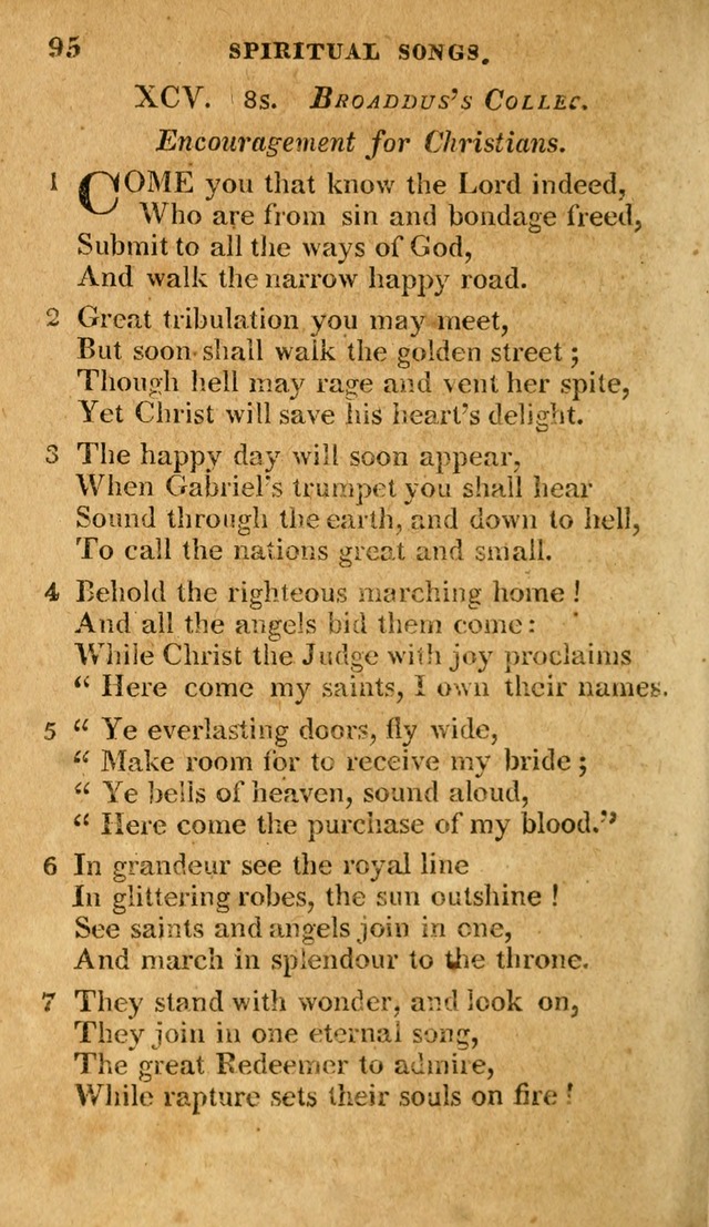 A Selection of Hymns and Spiritual Songs: in two parts, part I. containing the hymns; part II. containing the songs...(3rd ed. corr. and enl. by author) page 417