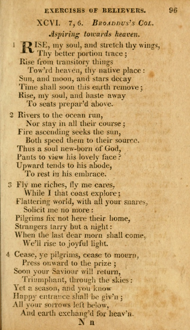 A Selection of Hymns and Spiritual Songs: in two parts, part I. containing the hymns; part II. containing the songs...(3rd ed. corr. and enl. by author) page 418