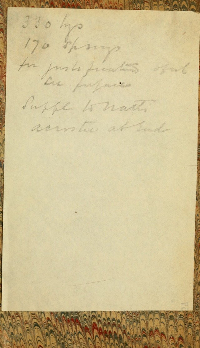 A Selection of Hymns and Spiritual Songs: in two parts, part I. containing the hymns; part II. containing the songs...(3rd ed. corr. and enl. by author) page iii