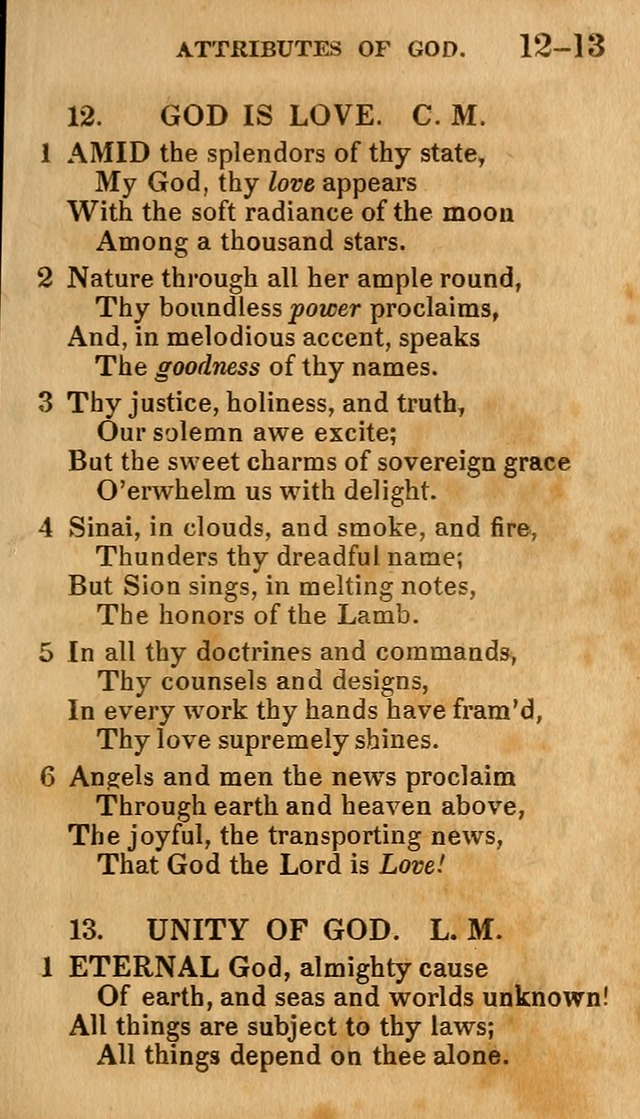 Social Hymns, and Spiritual Songs: adapted to private and public worship, selected from various authors page 15