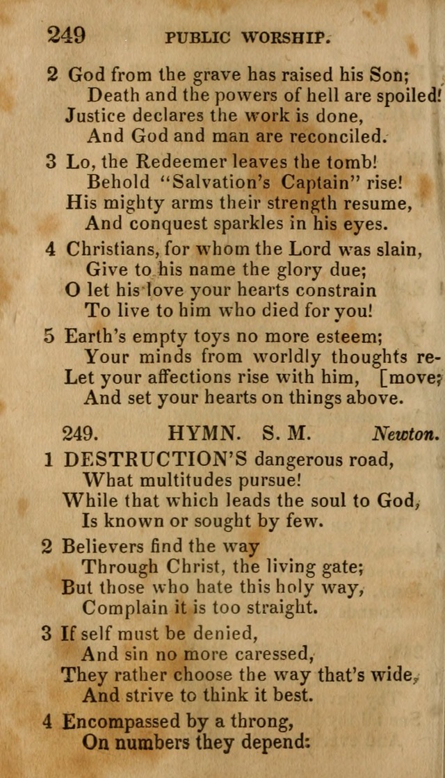 Social Hymns, and Spiritual Songs: adapted to private and public worship, selected from various authors page 170