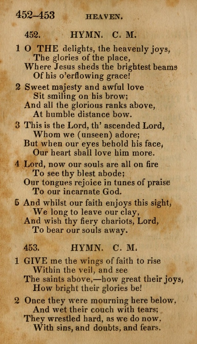 Social Hymns, and Spiritual Songs: adapted to private and public worship, selected from various authors page 306