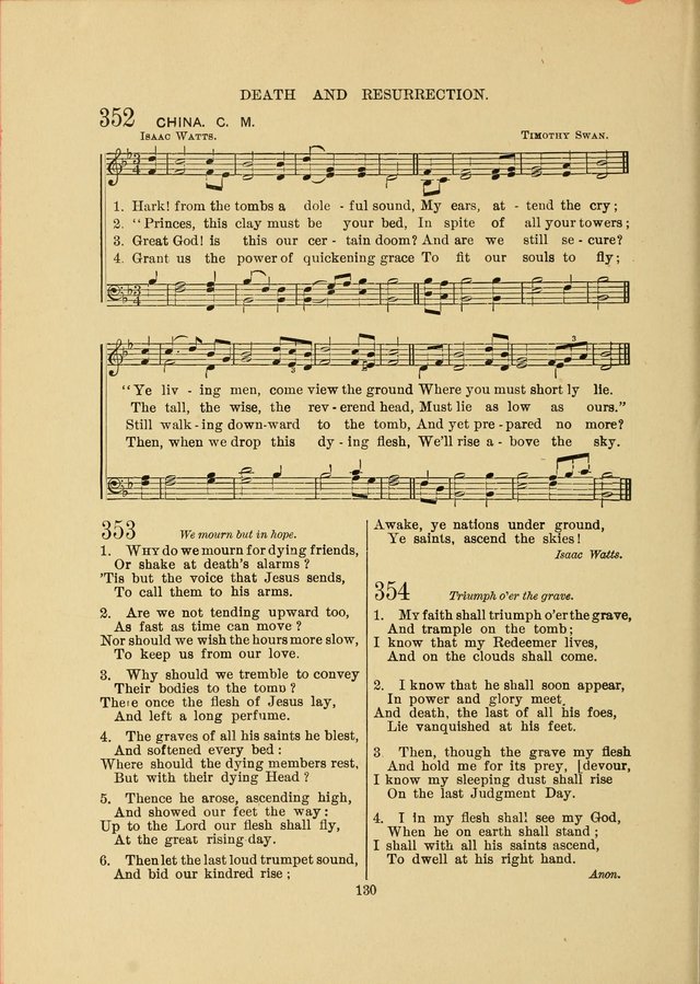 Sacred Hymns and Tunes: designed to be used by the Wesleyan Methodist Connection (or Church) of America page 130
