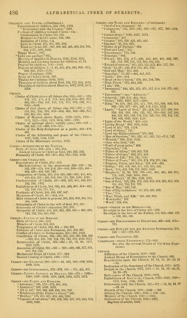 The Sabbath Hymn and Tune Book: for the service of song in the house of  the Lord page 488