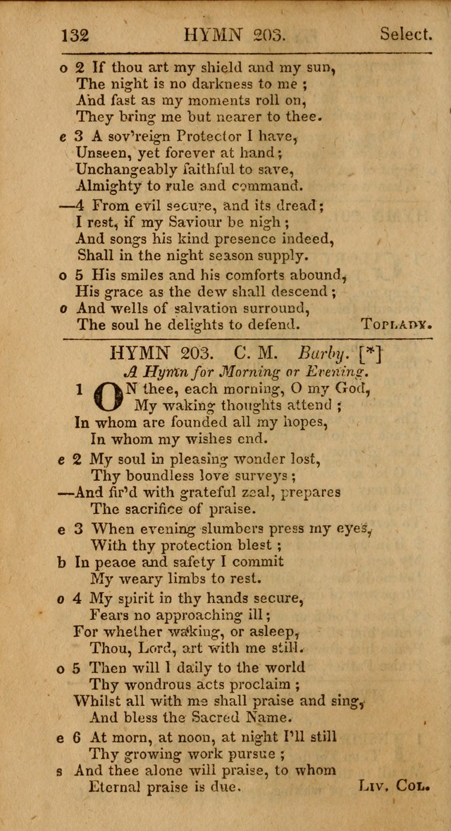 Select Hymns, The Third Part of Christian Psalmody. 3rd ed. page 132