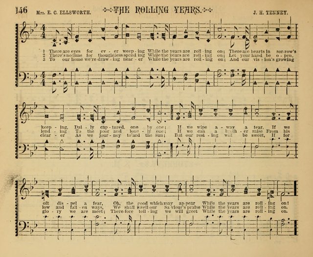 The Shining Light: a varied collection of sacred songs for Sabbath-schools, social meetings and the home circle page 148
