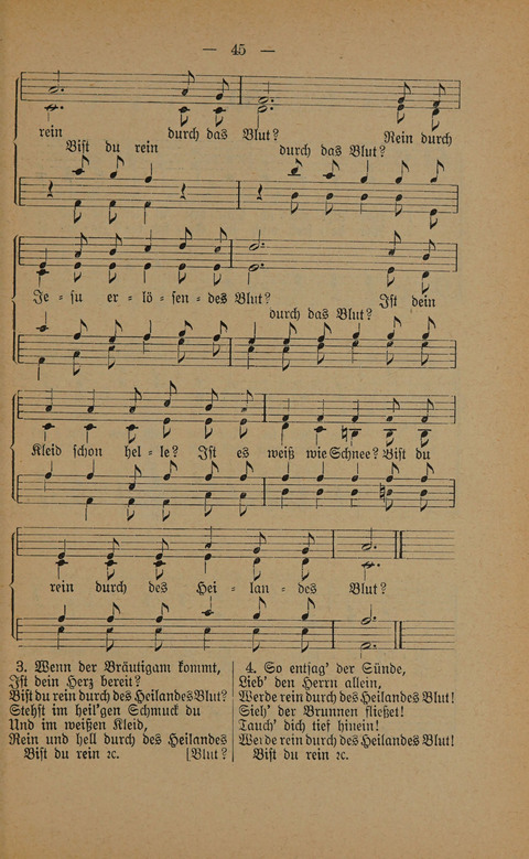Sieges-Lieder: für die Versammlungen der Zelt-Mission. 5th ed. page 44