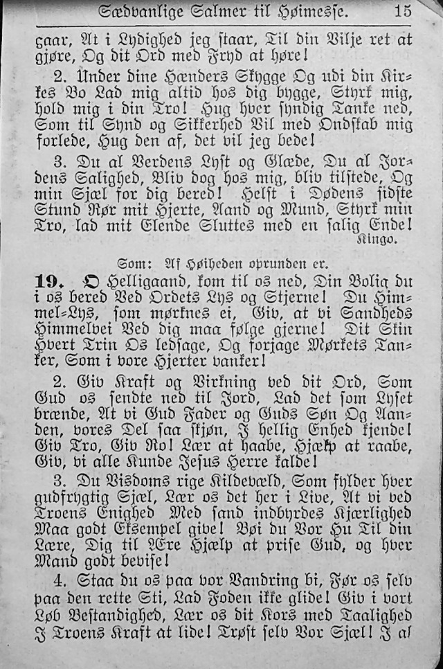 Salmebog for Lutherske Kristne i Amerika page 14