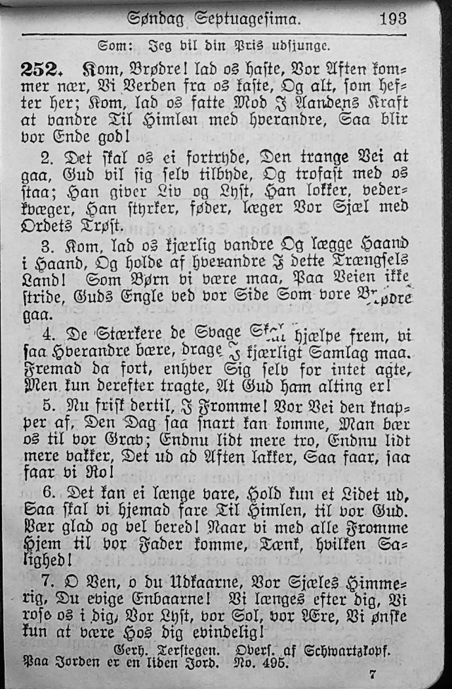 Salmebog for Lutherske Kristne i Amerika page 192