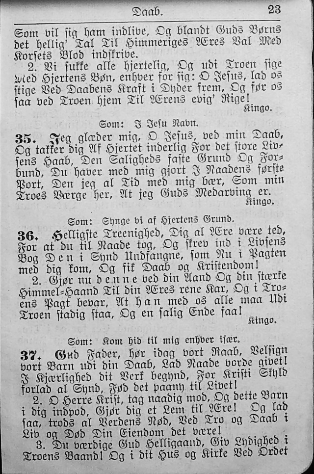 Salmebog for Lutherske Kristne i Amerika page 22