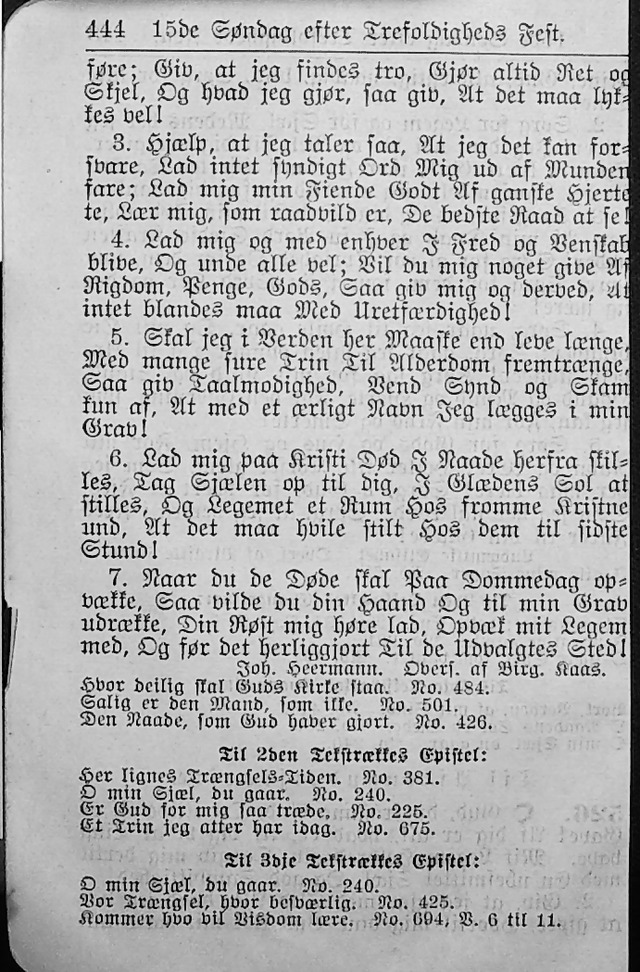 Salmebog for Lutherske Kristne i Amerika page 443