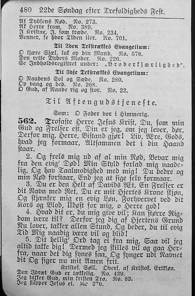 Salmebog for Lutherske Kristne i Amerika page 479